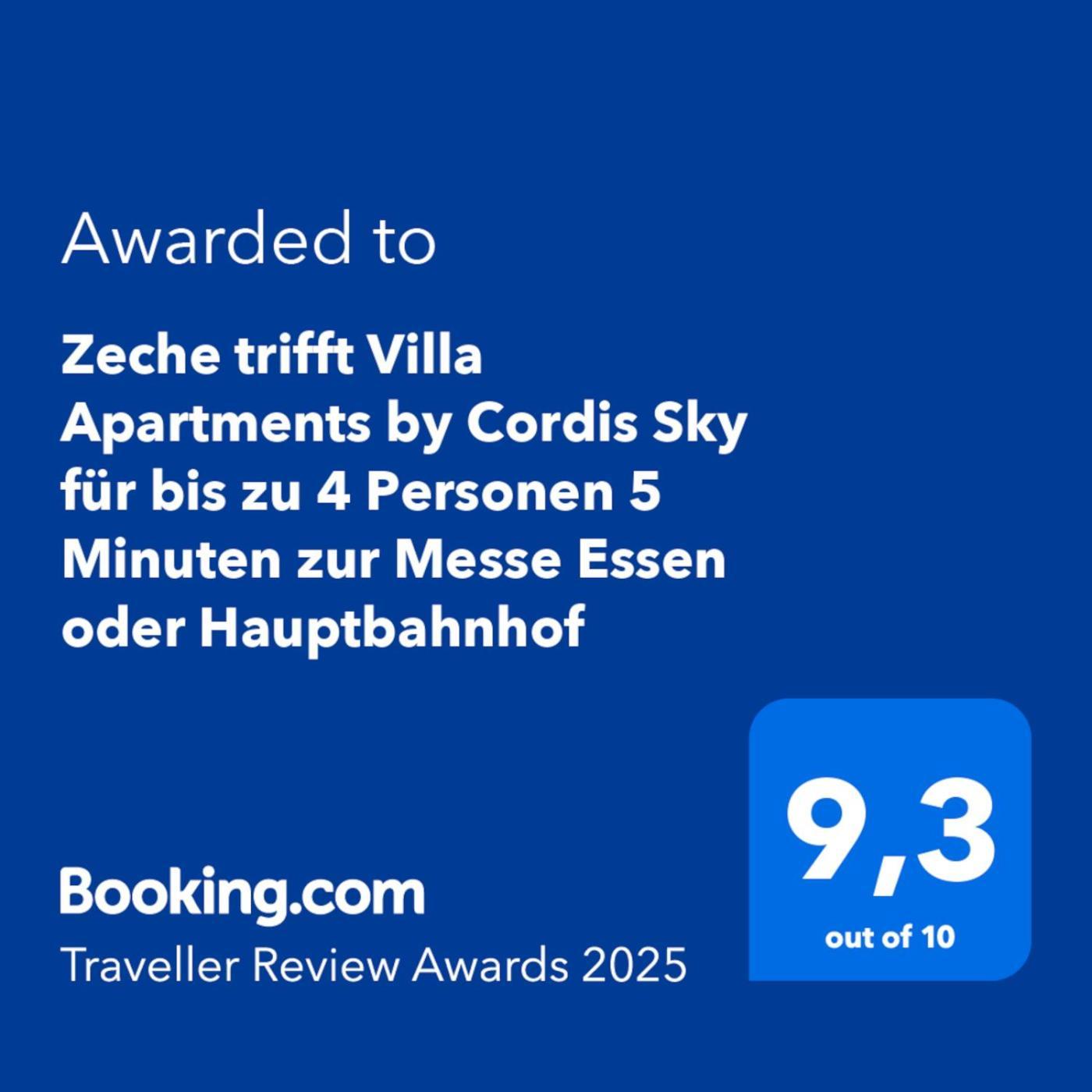 Zeche Trifft Villa Apartments By Cordis Sky Fuer Bis Zu 4 Personen 5 Minuten Zur Messe Essen Oder Hauptbahnhof Dış mekan fotoğraf